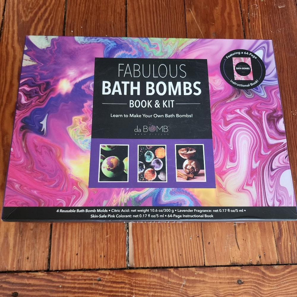 Fabulous Bath Bombs Book And Kit
